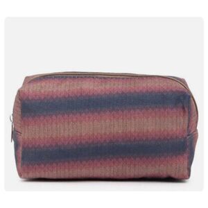 NWT BP. Loaf‎ Canvas Pouch in Blue- Pink Multi at Nordstrom